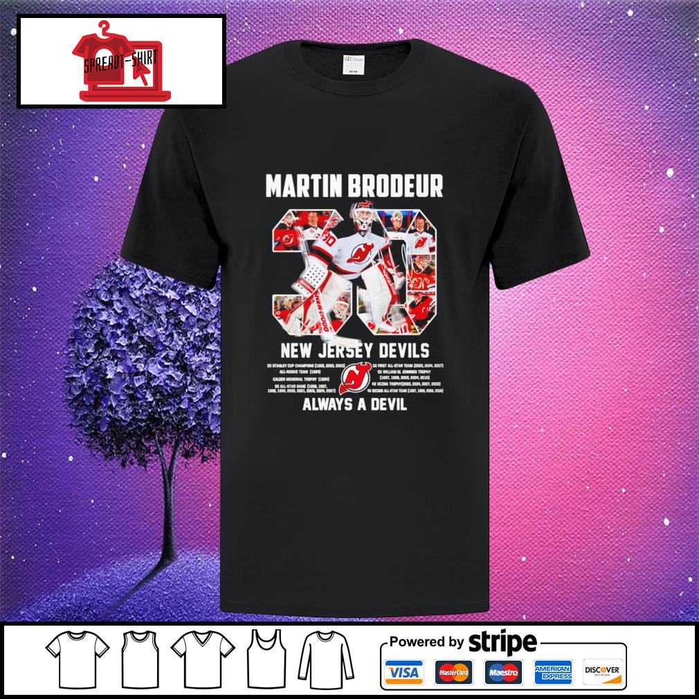 martin brodeur t shirt