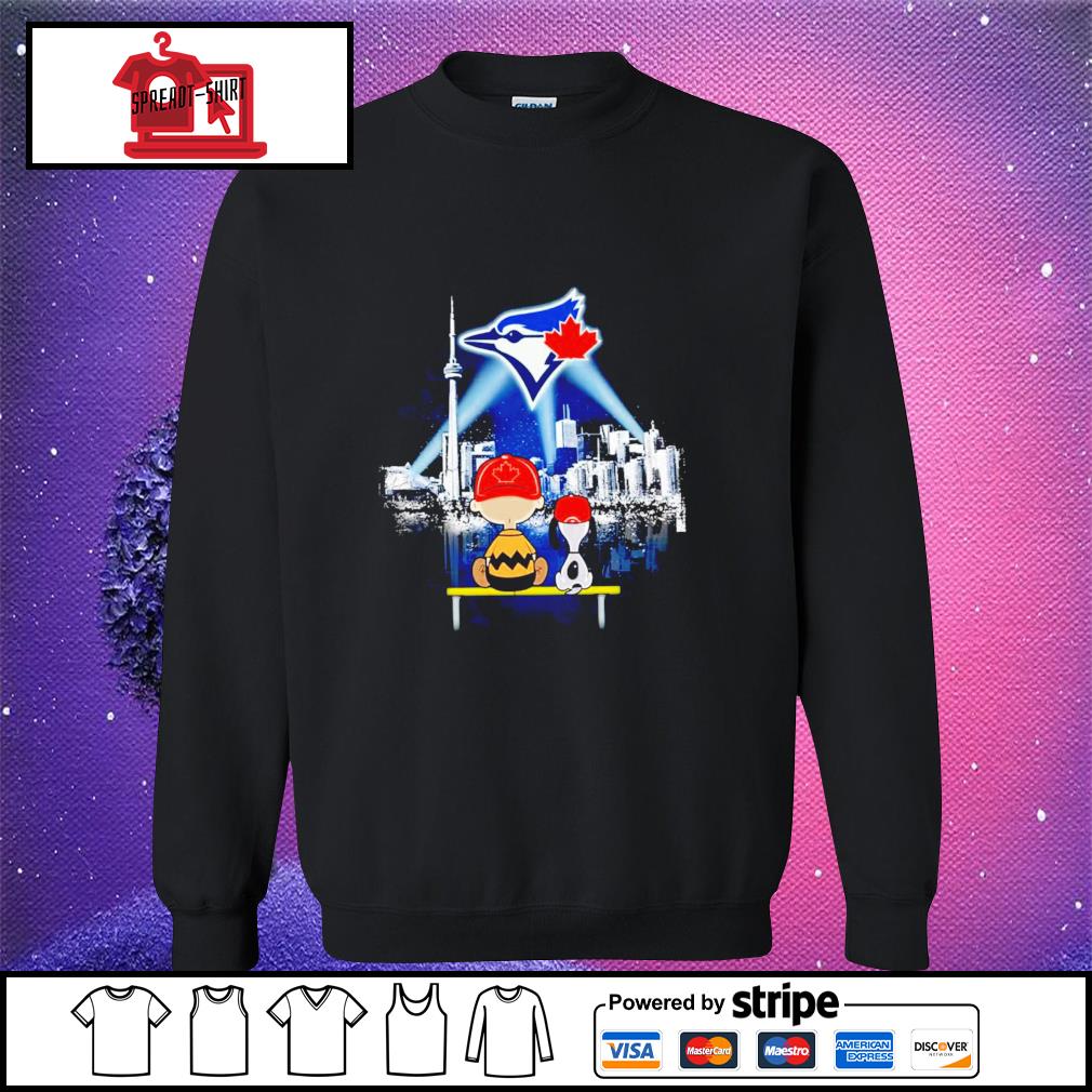 Charlie Brown And Snoopy Dog Watching Toronto Blue Jays shirt, hoodie,  sweater, long sleeve and tank top