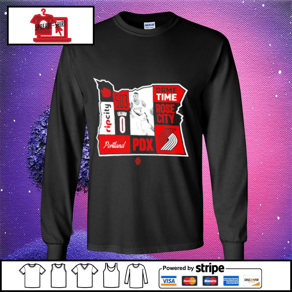 portland trail blazers long sleeve