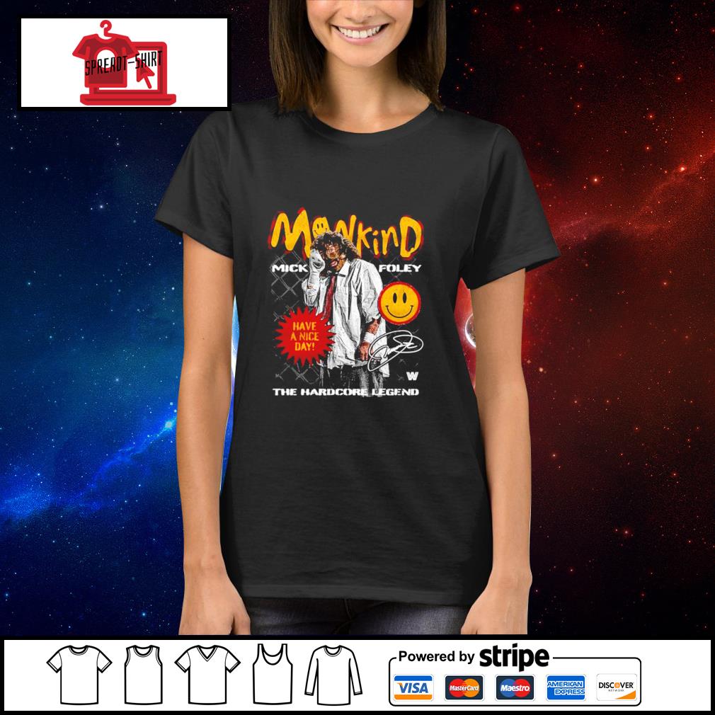 mick foley t shirt