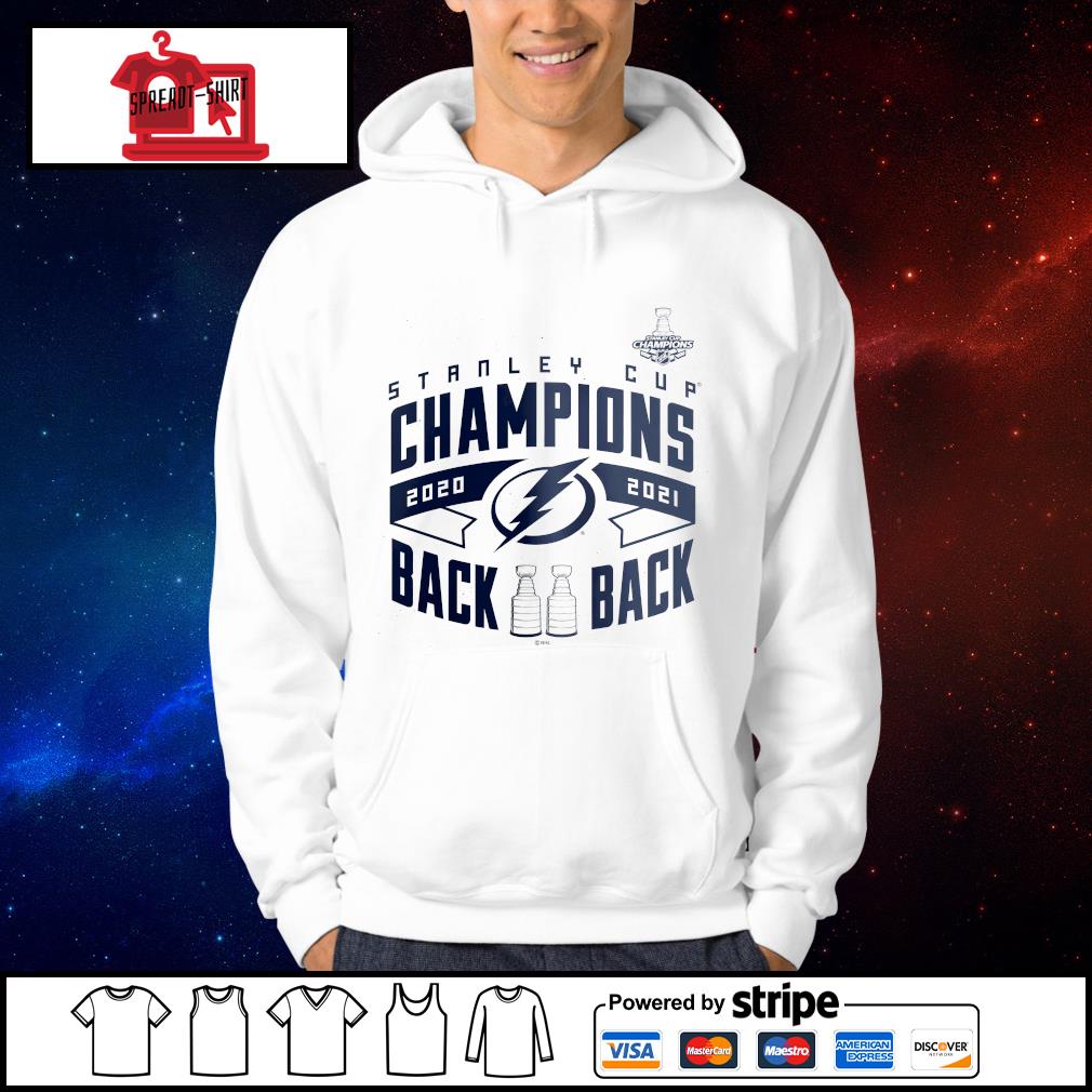 Tampa Bay Lightning back to Champions 2020-2021 shirt, hoodie, sweater,  long sleeve and tank top