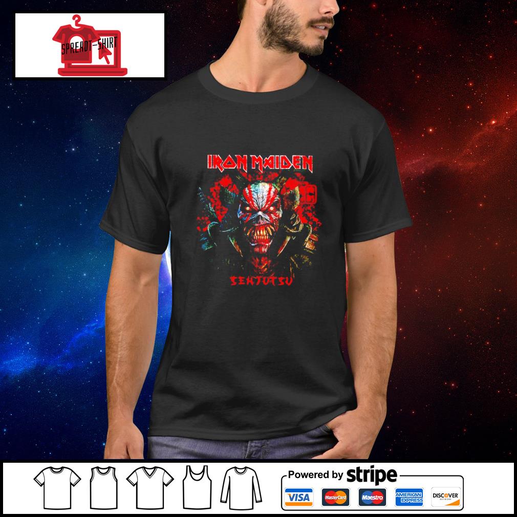 iron maiden senjutsu shirt