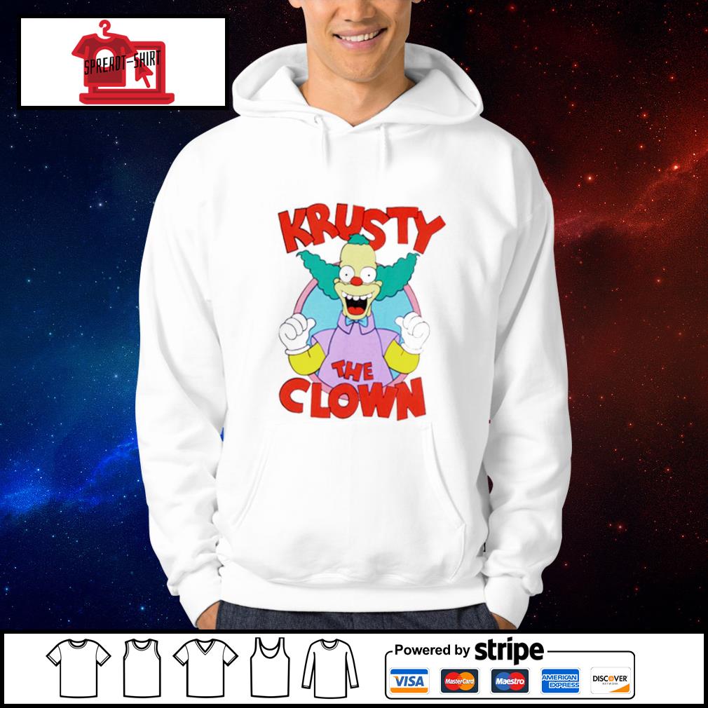 Krusty the clown the simpsons shirt hoodie sweater long sleeve