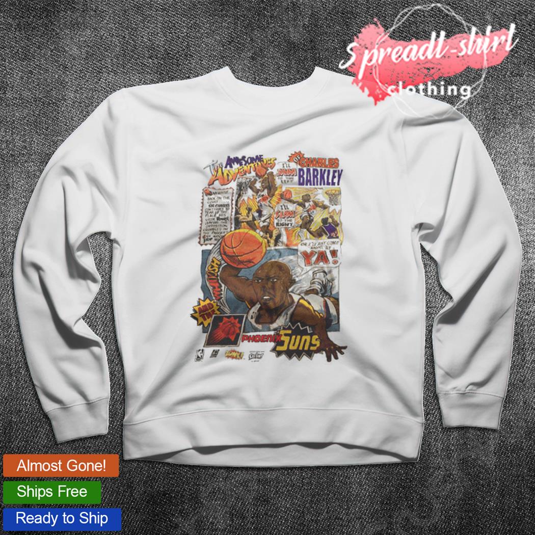 90s Charles Barkley Vintage The Awesome Adventures Shirt + Hoodie