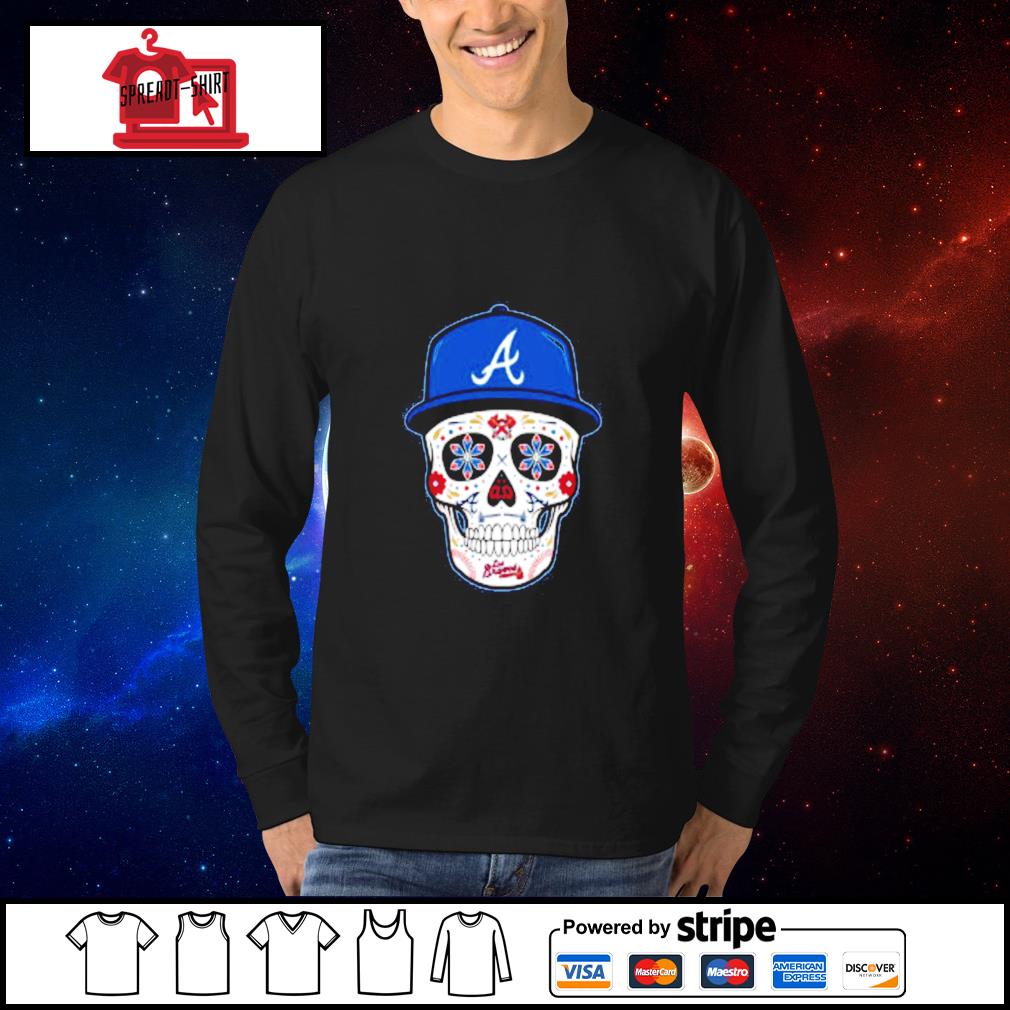 Atlanta Braves Sugar Skull shirt, hoodie, sweater, long sleeve and