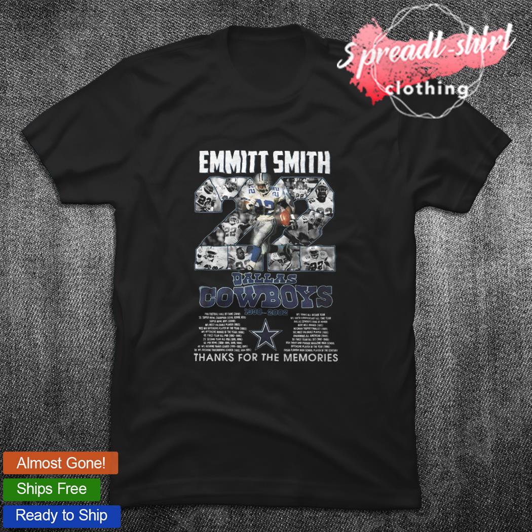 Emmitt Smith Dallas 1990 2002 thanks for the signature shirt, hoodie, sweater, long sleeve and tank top
