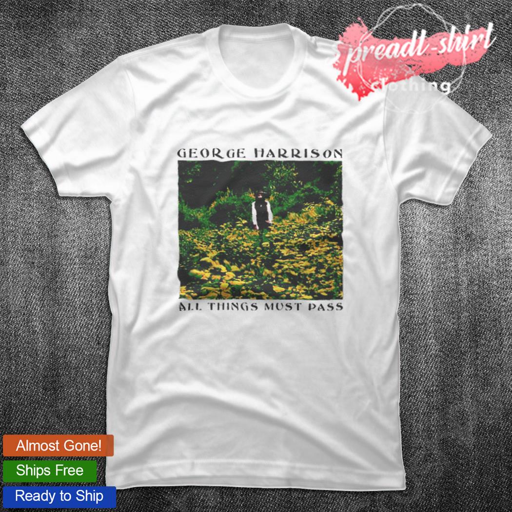 George Harrison Beatles All Things Must Pass Official Tee T-Shirt