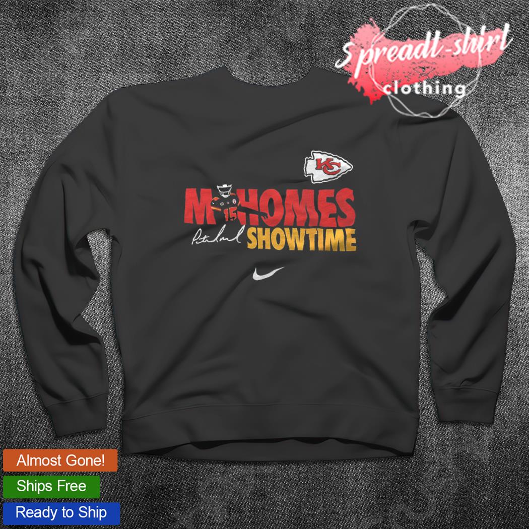 Showtime Patrick Mahomes Kansas City Chiefs shirt, hoodie, sweater, long  sleeve and tank top