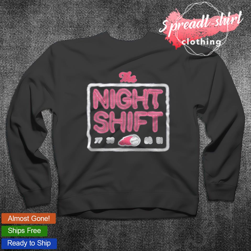 Atlanta Braves the Night Shift 77 33 68 51 shirt, hoodie, sweater
