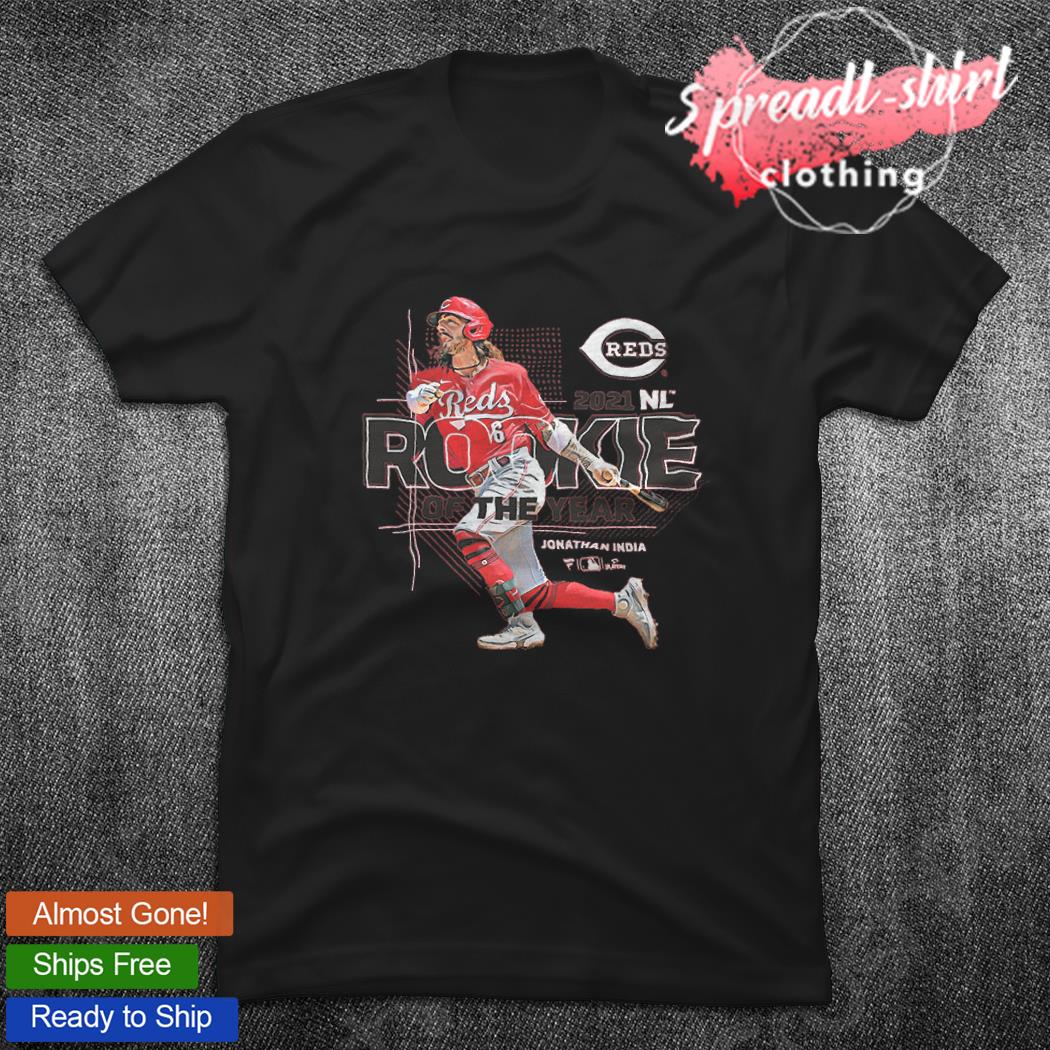 Jonathan India Cincinnati Reds 2021 NL Rookie of the years shirt, hoodie,  sweater, long sleeve and tank top