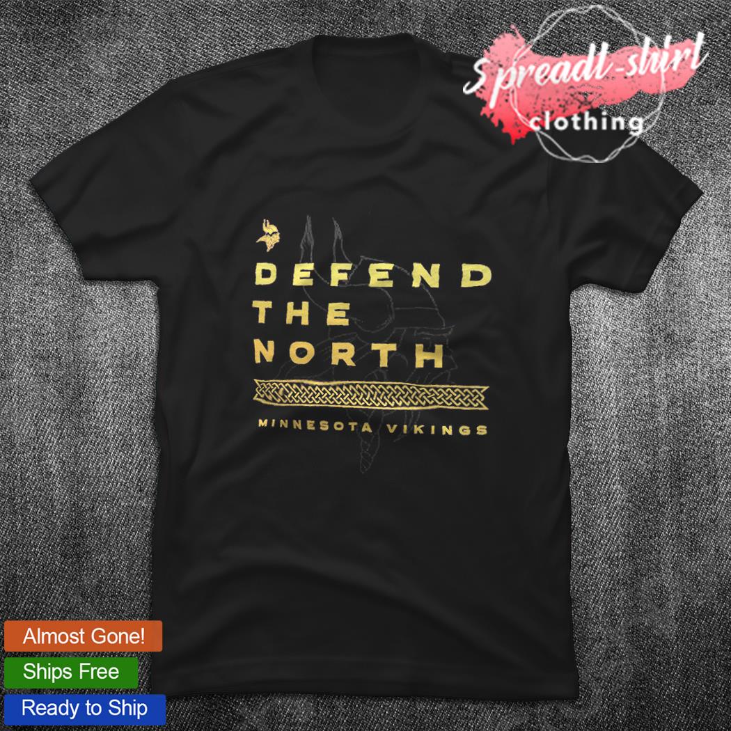 Minnesota Vikings Nike defend the north shirt - Trend T Shirt Store Online