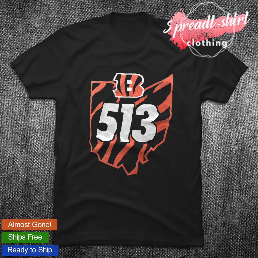 Cincinnati Bengals 513 logo 2022 shirt, hoodie, sweater, long sleeve and  tank top