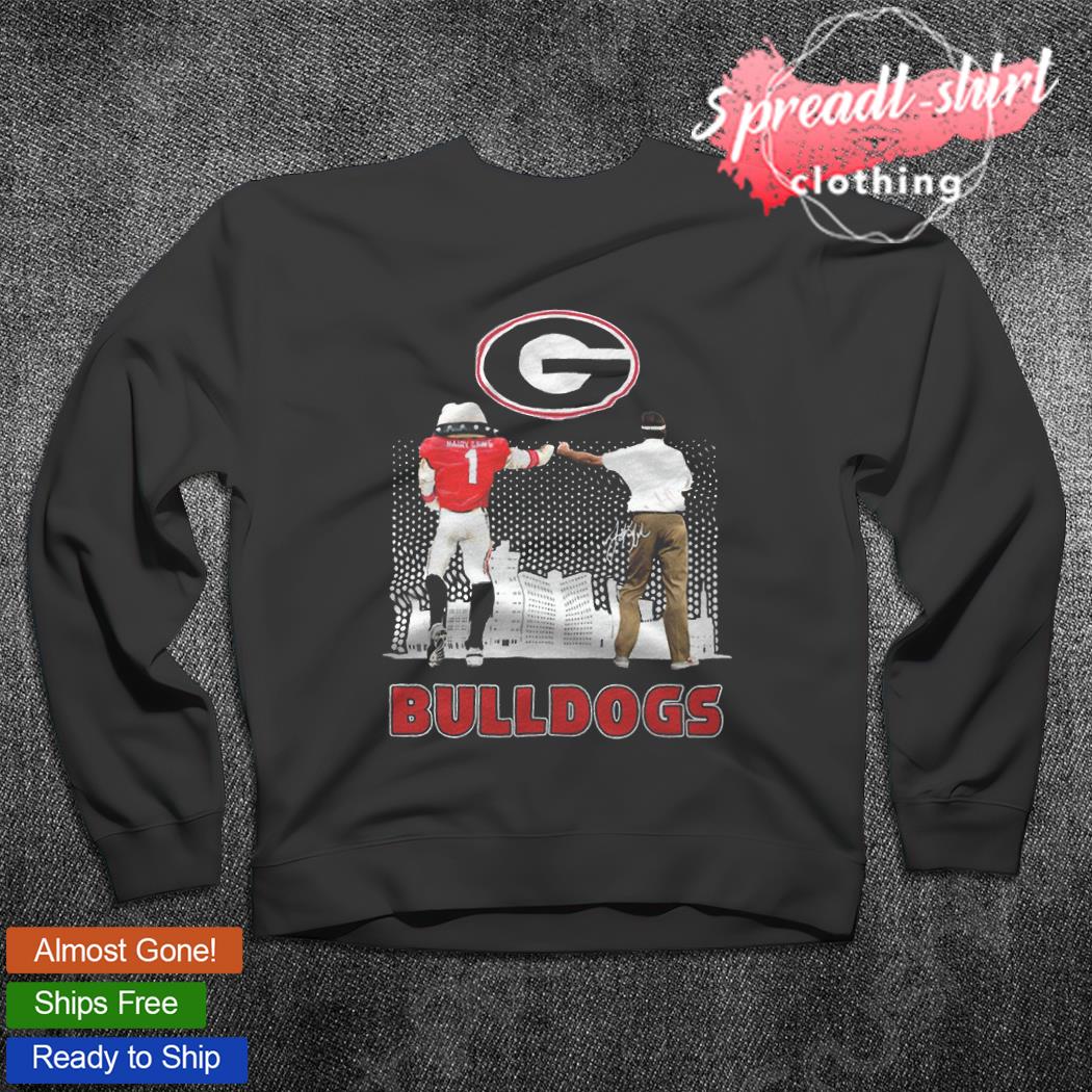 Georgia Bulldogs Hairy Dawg And Hugh Signature Shirt, hoodie, sweater, long  sleeve and tank top