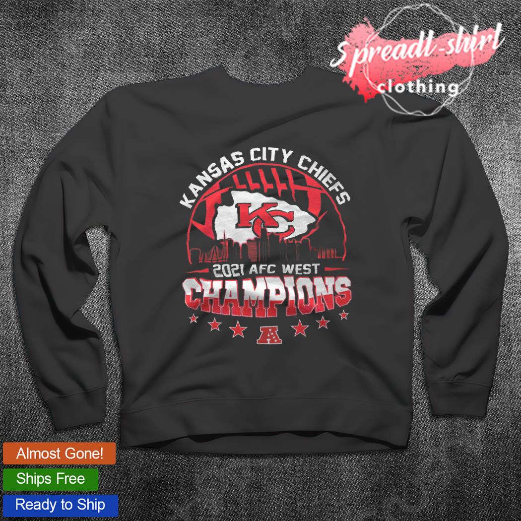 Official Nfl Shop Kansas City Chiefs 2021 AFC West Champions Shirt, hoodie,  sweater, long sleeve and tank top