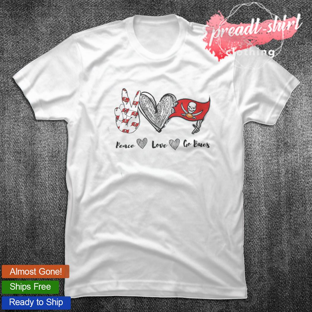 Tampa Bay Buccaneers Tiny Heart Shape T-shirt - Jomagift