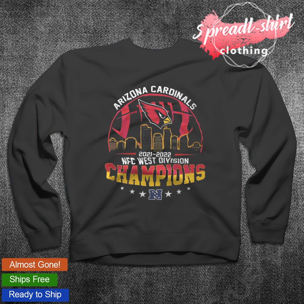 Arizona cardinals 2022 nfc west division champions shirt, hoodie, sweater,  long sleeve and tank top