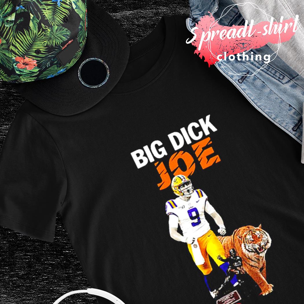Joe Burrow Big Dick LSU Tigers King Women's V-Neck T-Shirt