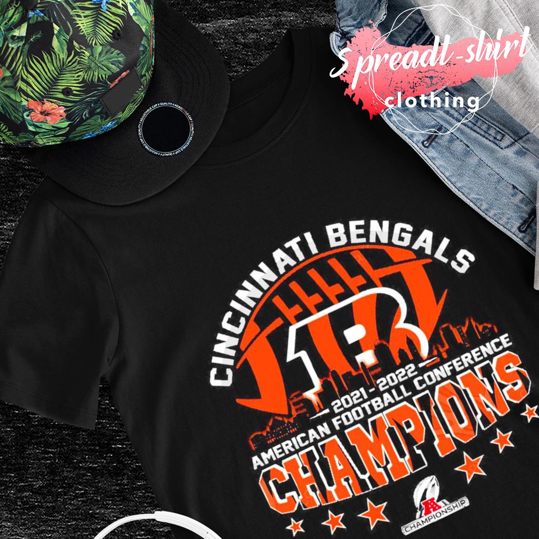 bengals championship shirt 2021