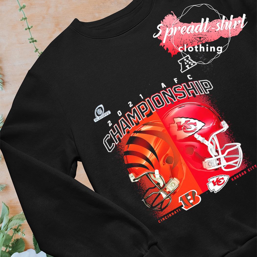 Cincinnati Bengals vs. Kansas City Chiefs AFC Championship shirt