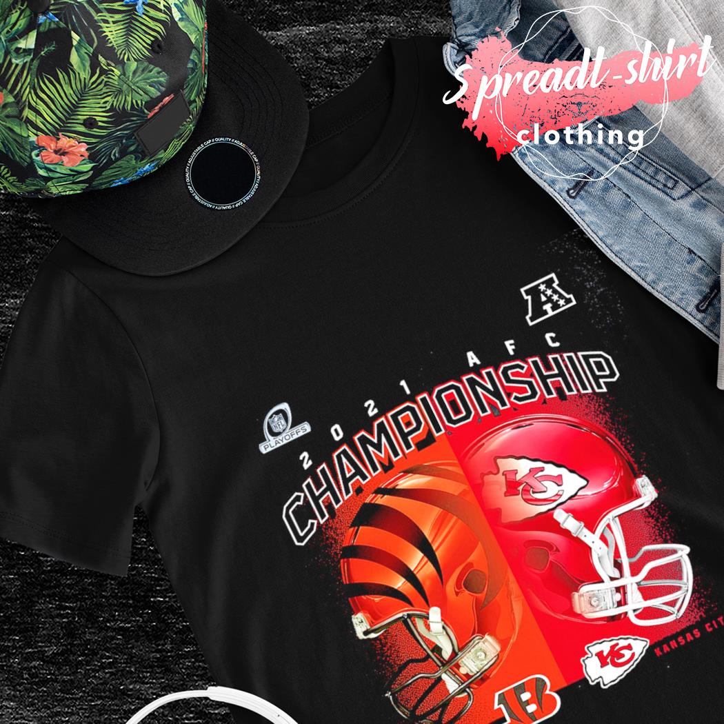 Cincinnati Bengals vs. Kansas City Chiefs AFC Championship shirts