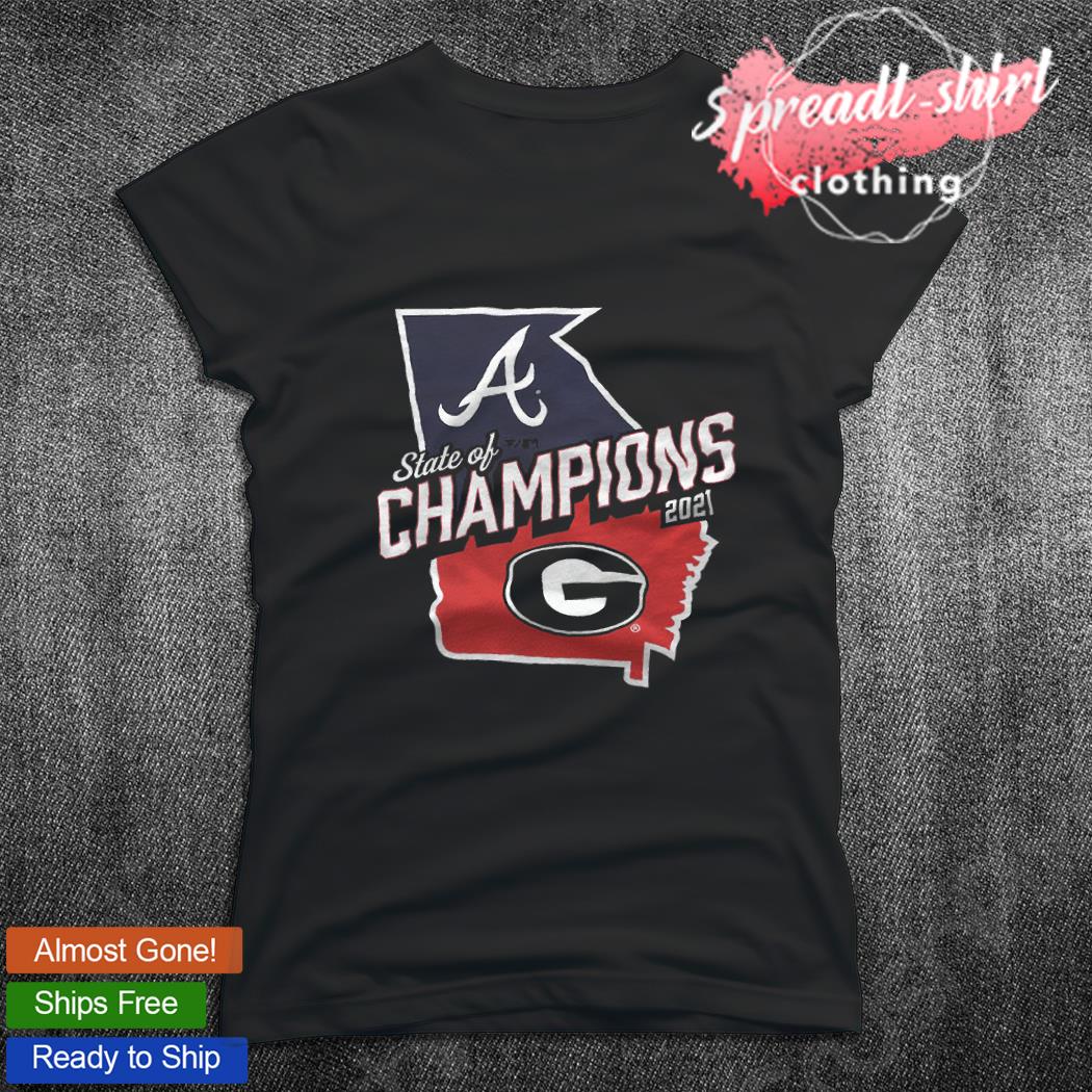 FREE shipping Georgia Bulldogs And Atlanta Braves Shirt, Unisex