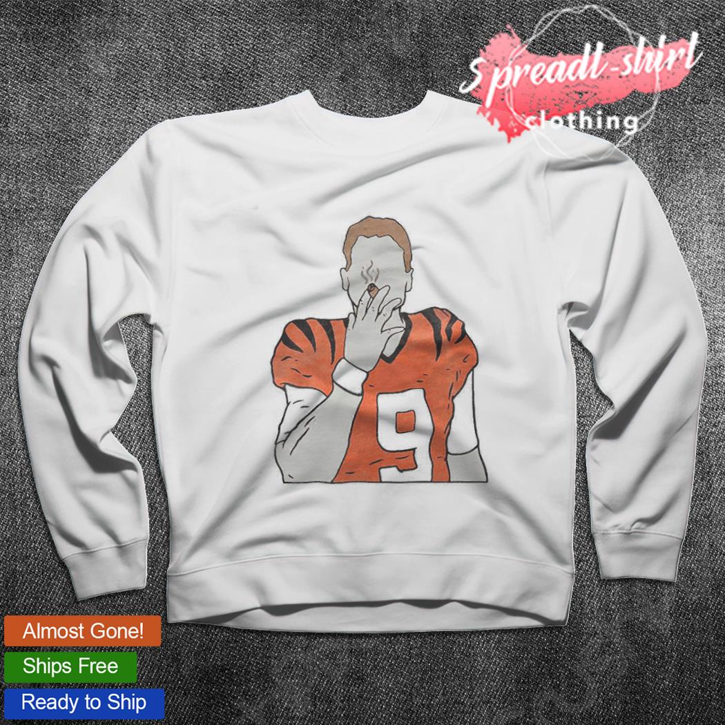 Cincinnati Bengals Joe Burrow smoking cigar champ hope shirt, hoodie,  sweater and v-neck t-shirt