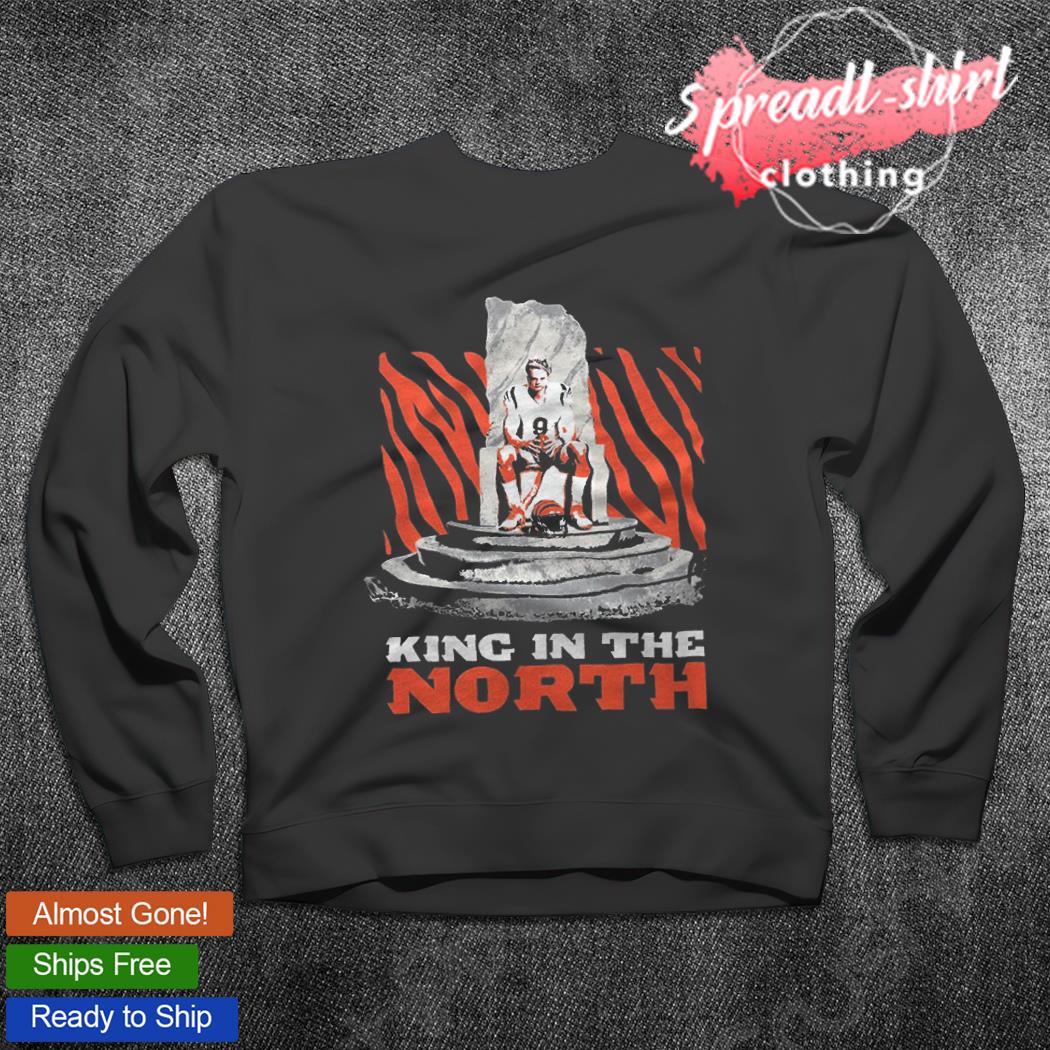 Joe Burrow King In The North Cincinnati Bengals 2022 Shirt