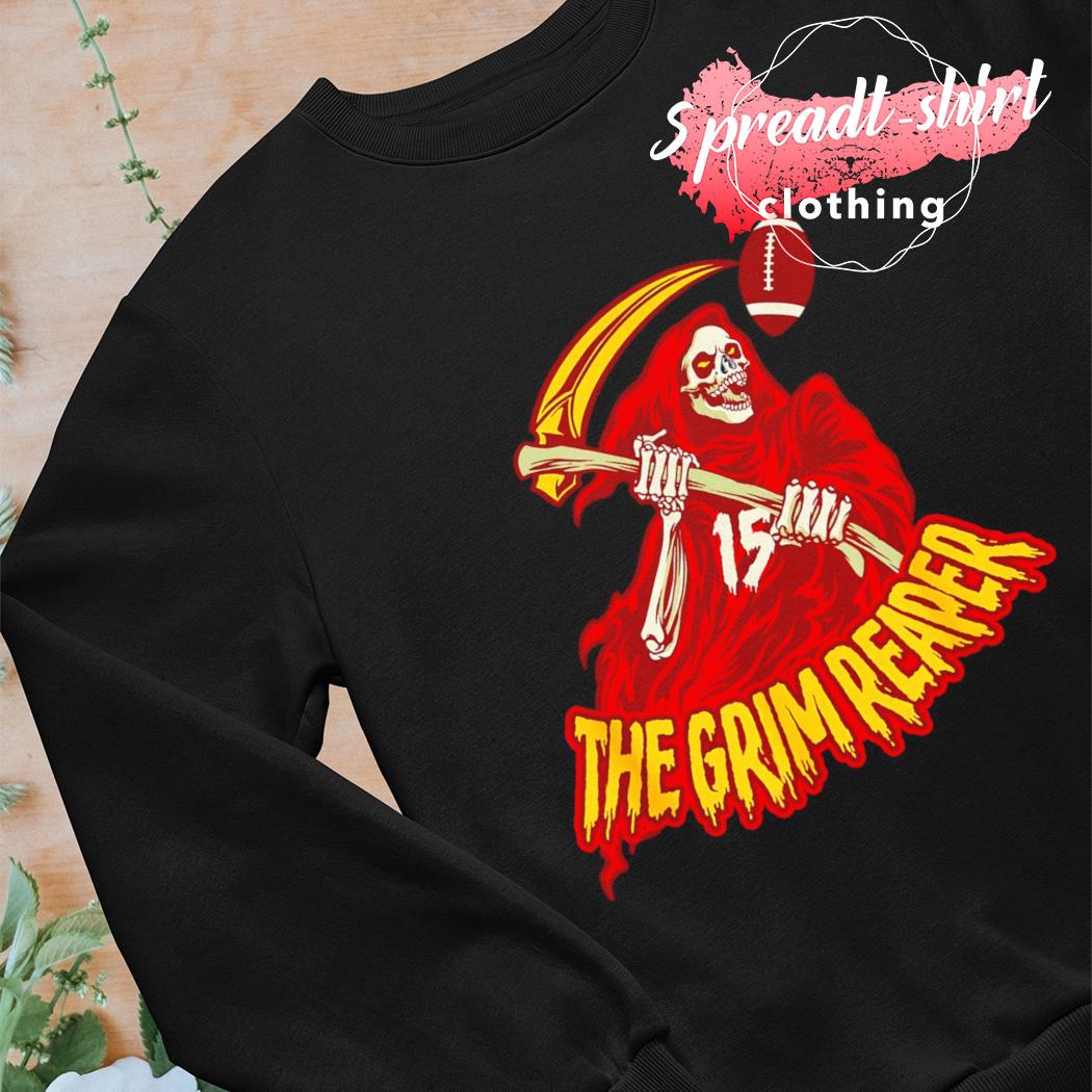 Kansas City Chiefs When Be The It Is Grim Reaper Number 15 Patrick Mahomes  Unisex T-Shirt - T-shirts Low Price