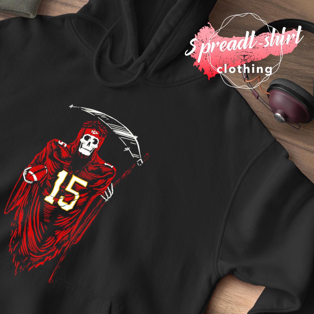 The Death Patrick Mahomes When It's Grim Be The Grim Reaper shirt, hoodie,  sweater, long sleeve and tank top