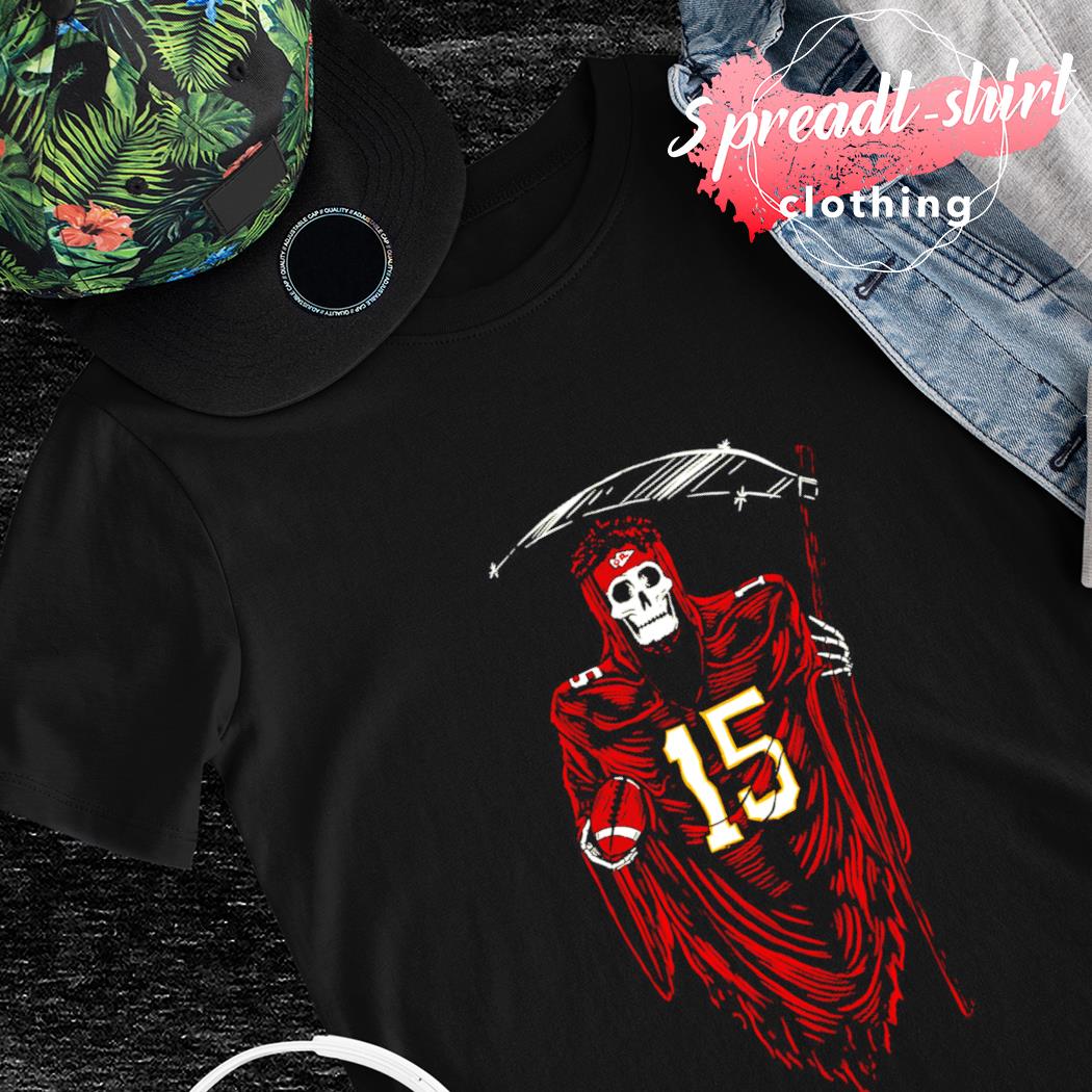 The Death Patrick Mahomes When It's Grim Be The Grim Reaper shirt, hoodie,  sweater, long sleeve and tank top