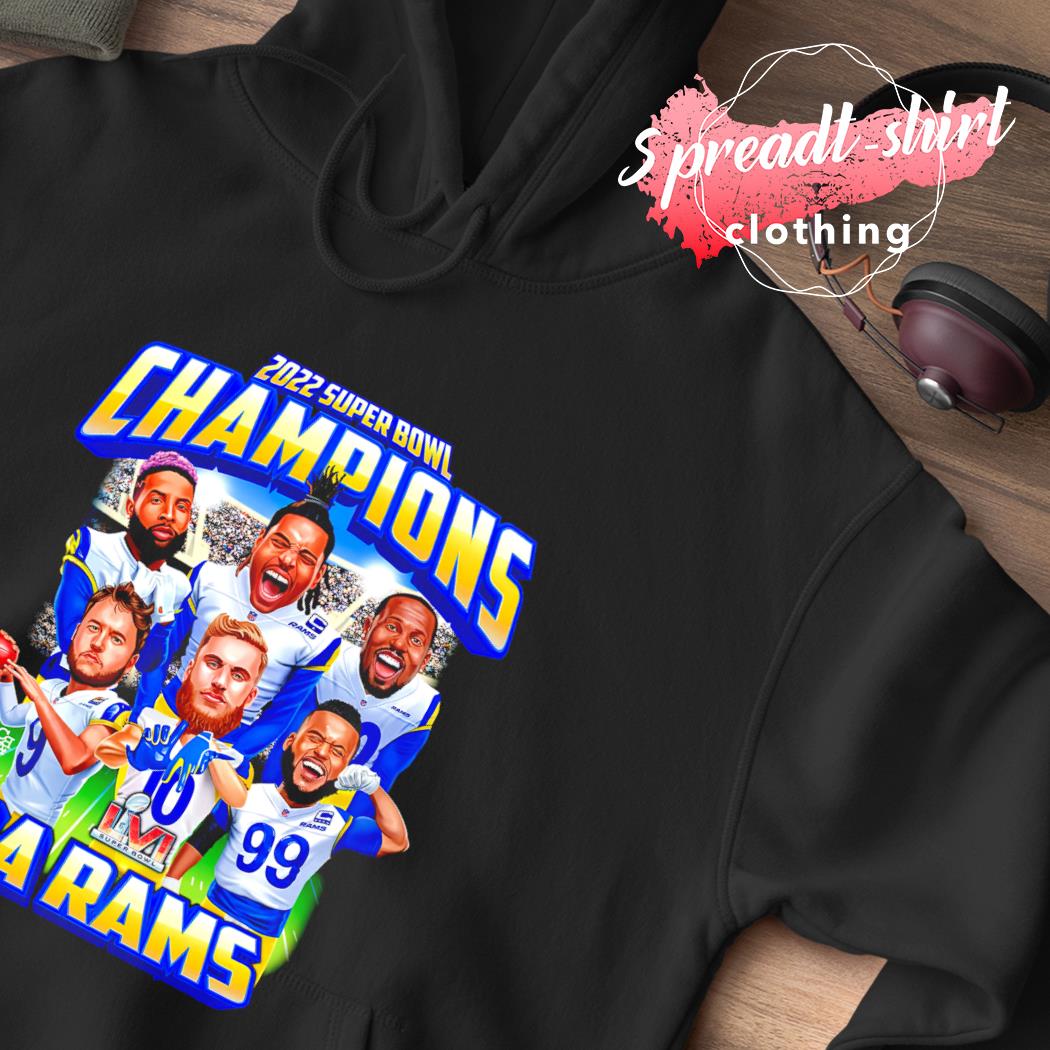 Los Angeles Rams 2022 Super Bowl Champions T-Shirt - Tentenshirts