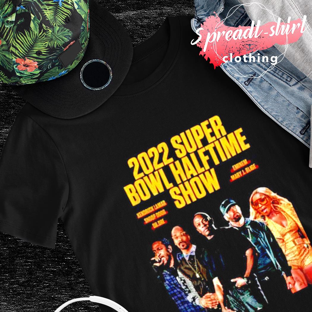 Halftime Show 2022 Super Bowl Lvi Signatures Unisex T-Shirt - Teeruto