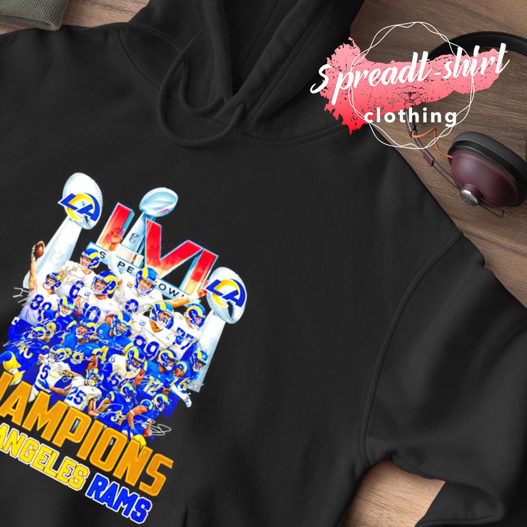 Los angeles rams champions 2022 shirt, hoodie, sweater, long sleeve and  tank top