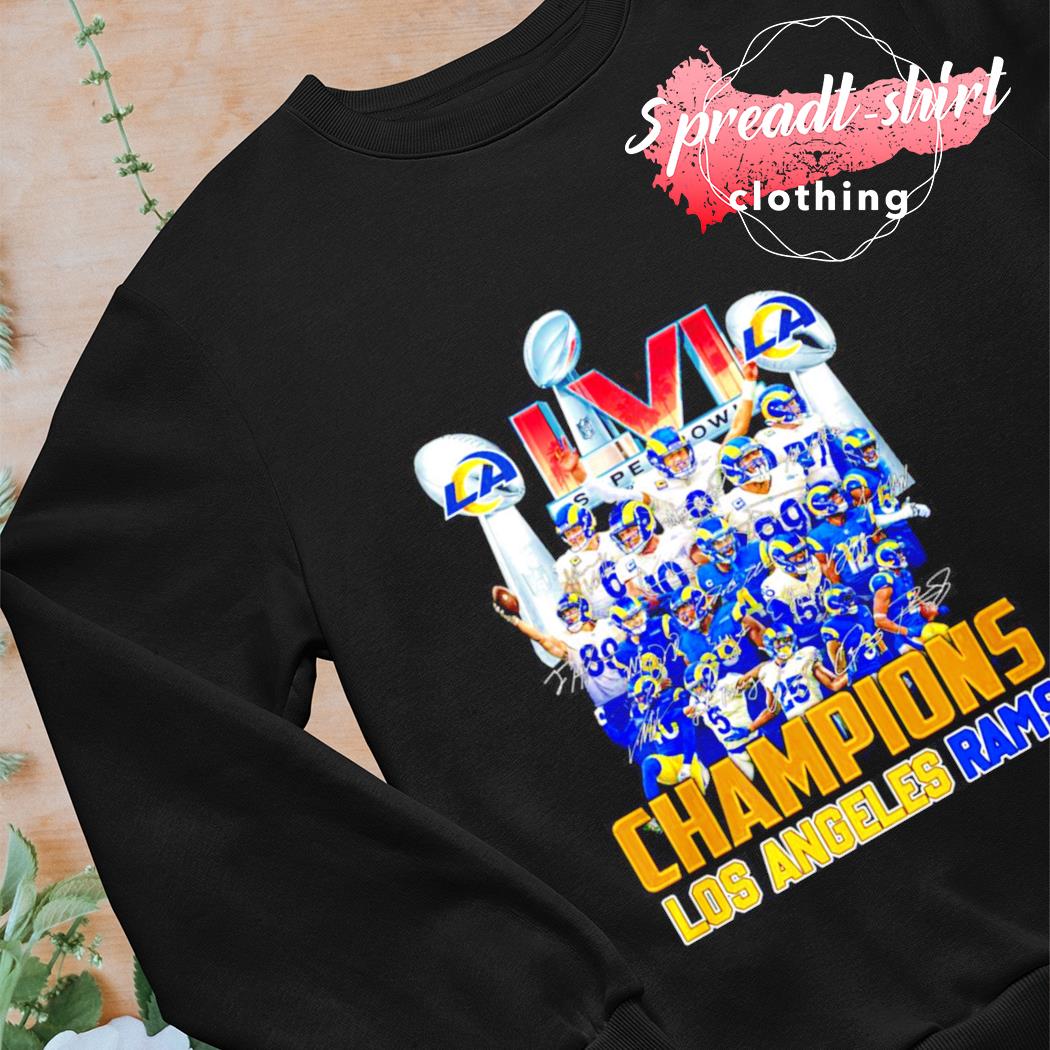 2022 Los Angeles Rams Super Bowl Champions T-Shirt, hoodie, sweater, long  sleeve and tank top