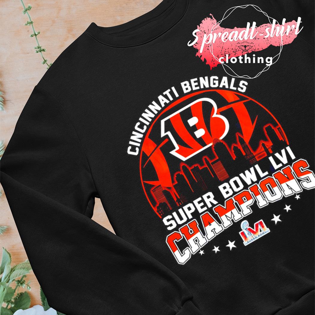 Cincinnati Bengals Super Bowl 56 LVI Champions City shirt, hoodie