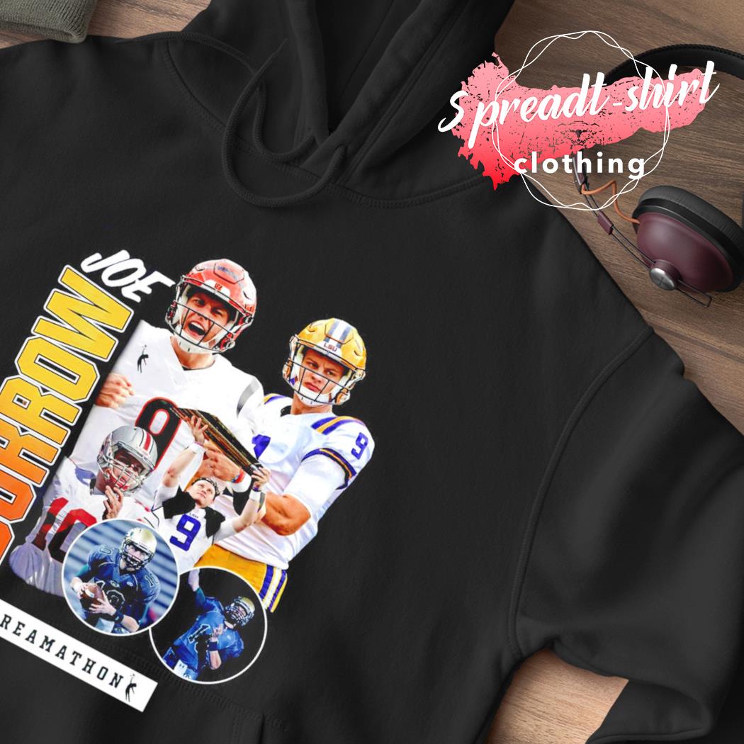 Joe Burrow Dreamathon Shirt the Greatest of All Time Champion 