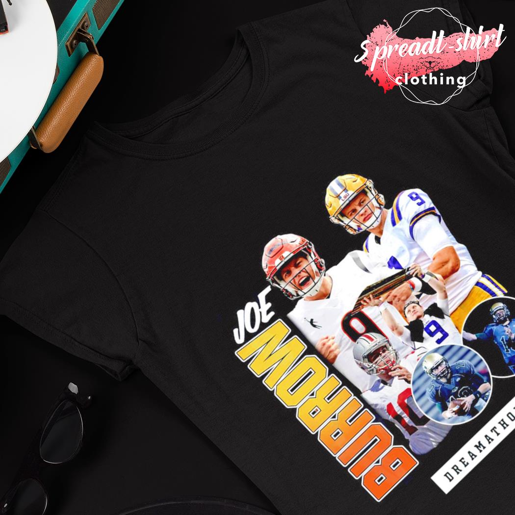 Joe Burrow Dreamathon Cincinnati Bengals 2022 Champion AFC T-Shirt