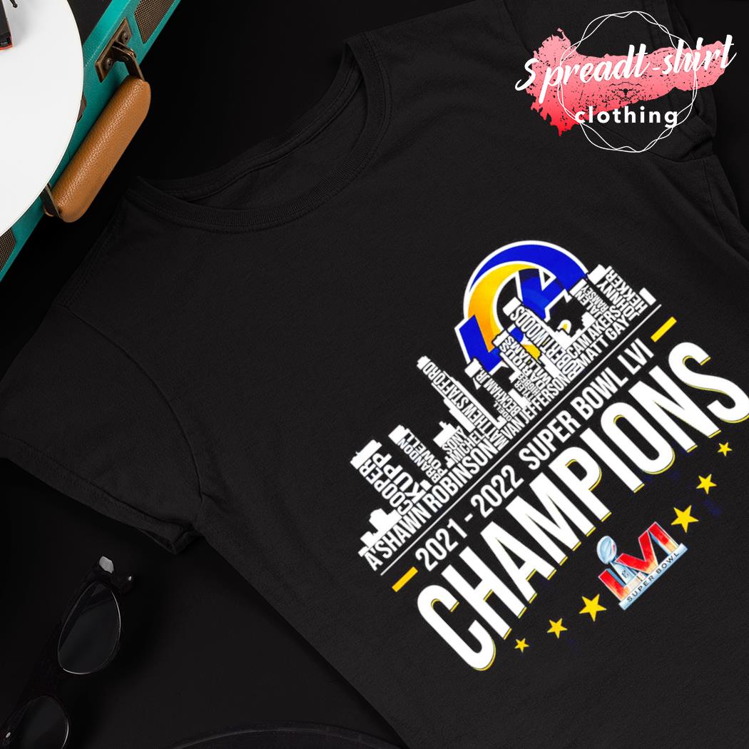 LA Rams 2021-2022 Super Bowl LVI Champions t-shirt, hoodie, sweater, long  sleeve and tank top