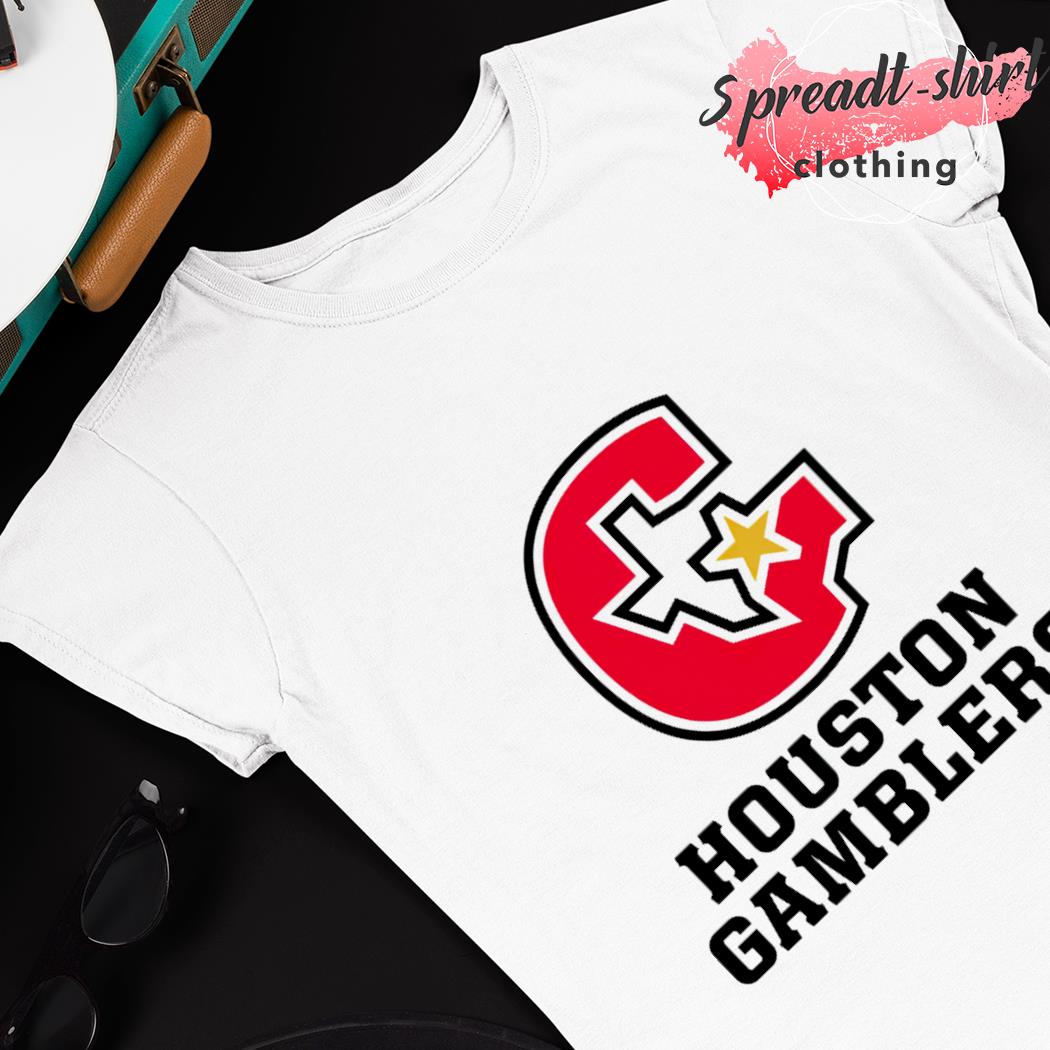 Houston Gamblers All In logo 2022 T-shirt, hoodie, sweater, long sleeve and  tank top