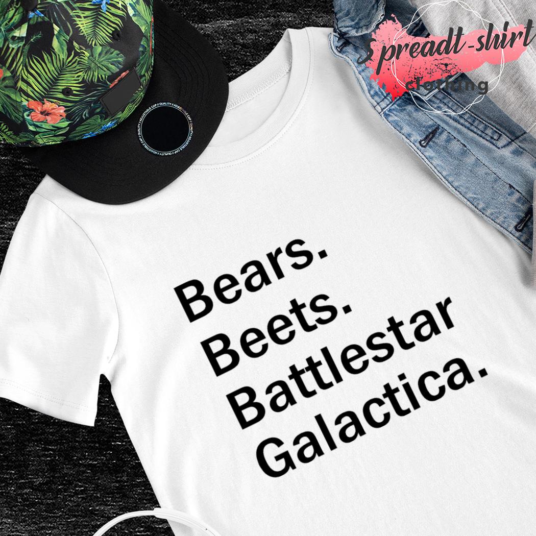 Expression Tees Bears Beets Battlestar Galactica Unisex Adult Hoodie Expression Tees Bears Beets Battlestar Galactica Unisex Adult Hoodie