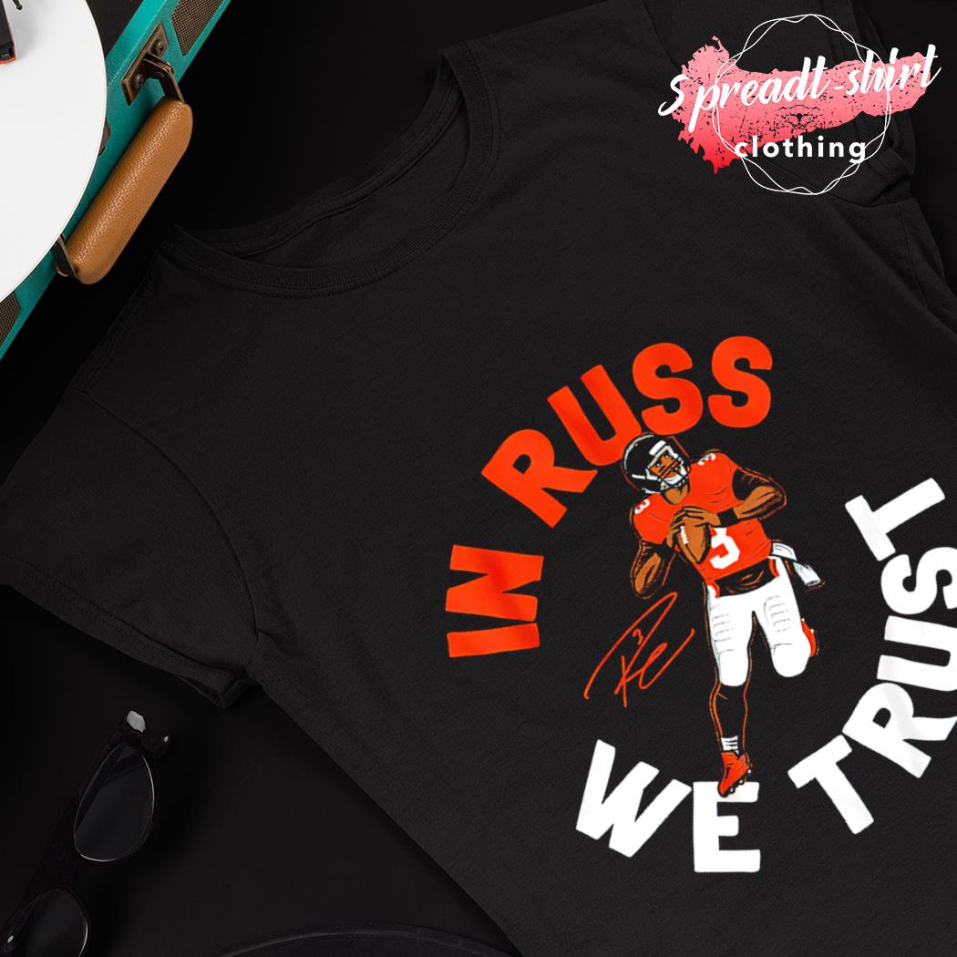 In russ we 2025 trust t shirt