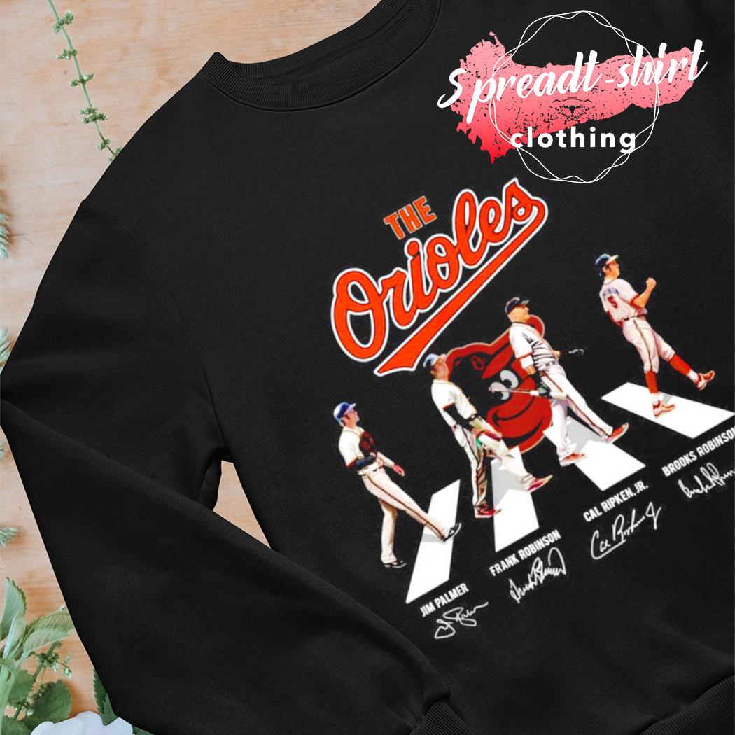 The Orioles Abbey Road Signatures Shirt, hoodie, tank top, sweater and long  sleeve t-shirt