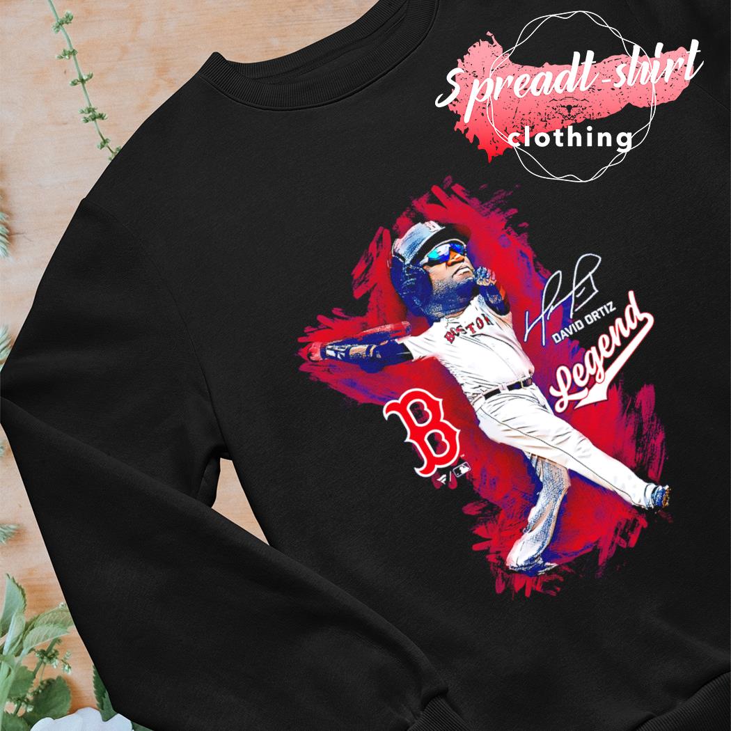 Official Boston Red Sox David Ortiz Legend Graphic Signature T-Shirt,  hoodie, sweater, long sleeve and tank top