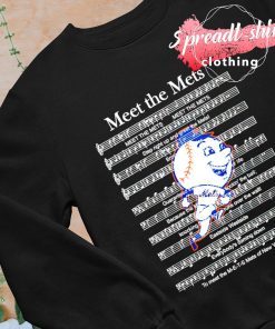 Mr. Met Meet the Mets New York Mets shirt, hoodie, sweater, long sleeve and  tank top