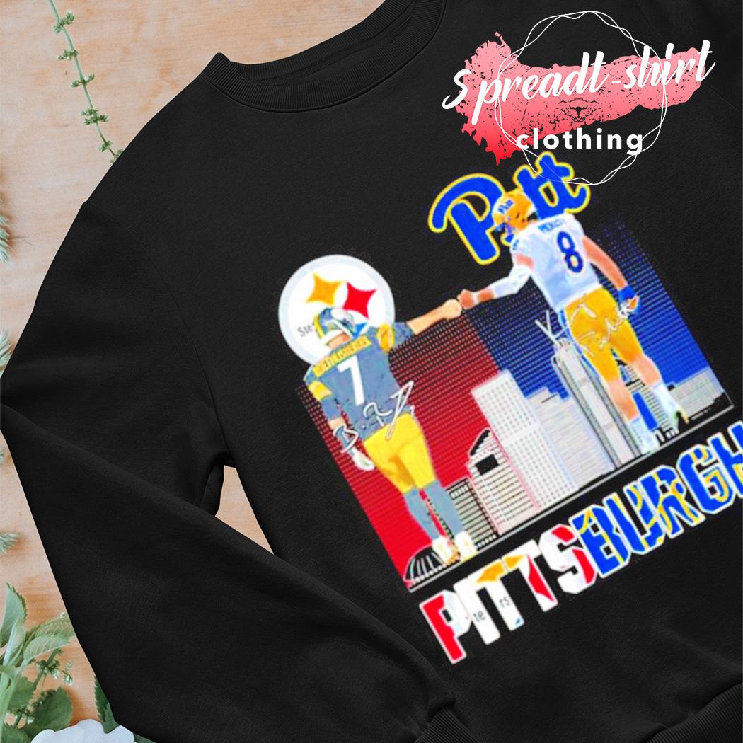 Official Pittsburgh sports Ben Roethlisberger vs Kenny Pickett signatures T- shirt, hoodie, sweater, long sleeve and tank top