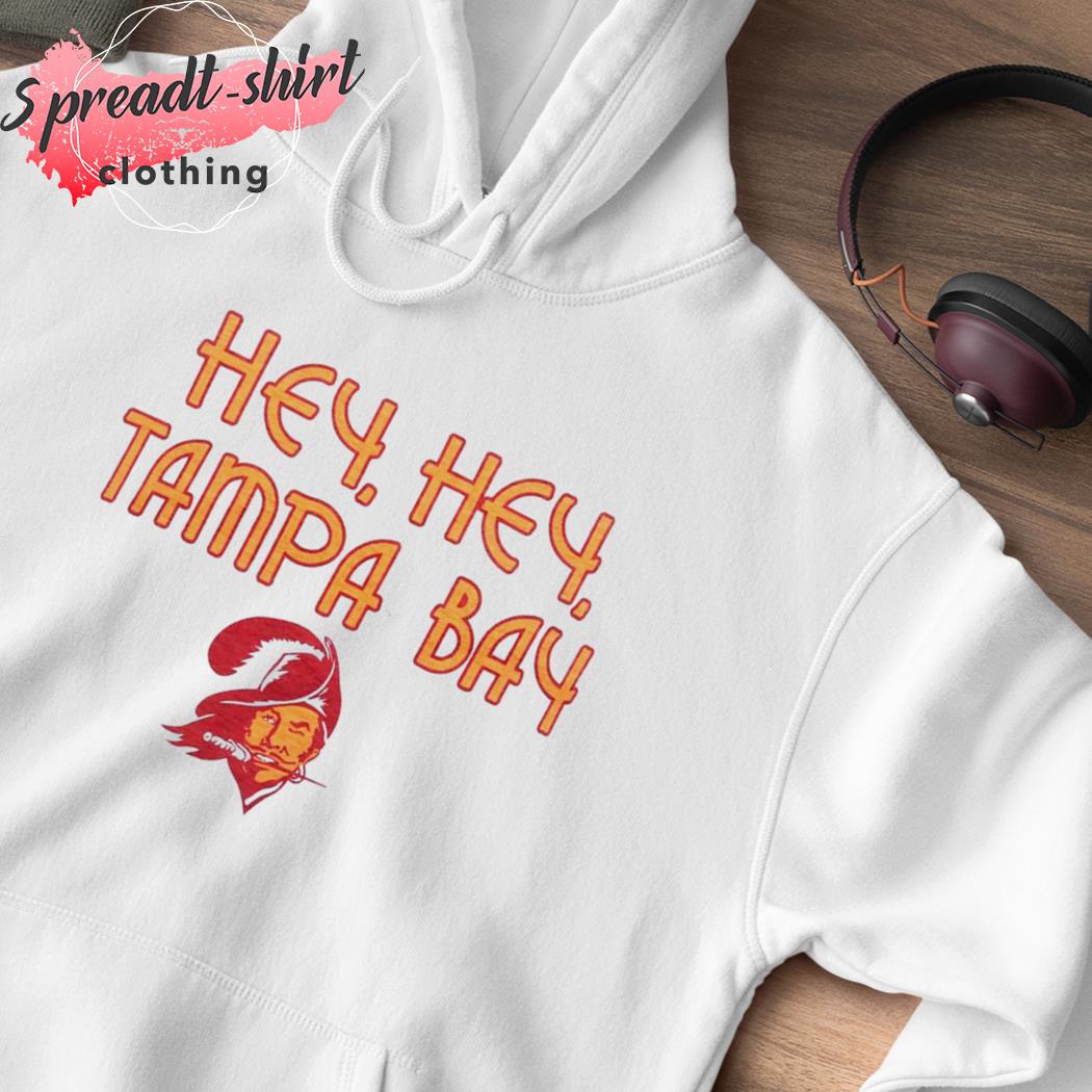 Hey Hey Tampa Bay Buccaneers Crop Top or T Shirt Football 