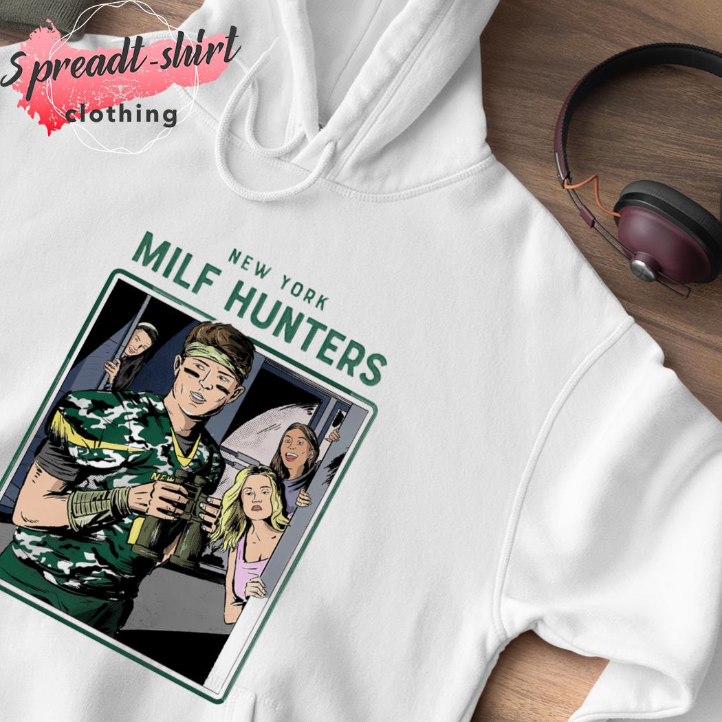 Zach Wilson New York Jets Milf Hunter T-shirt Apparel 