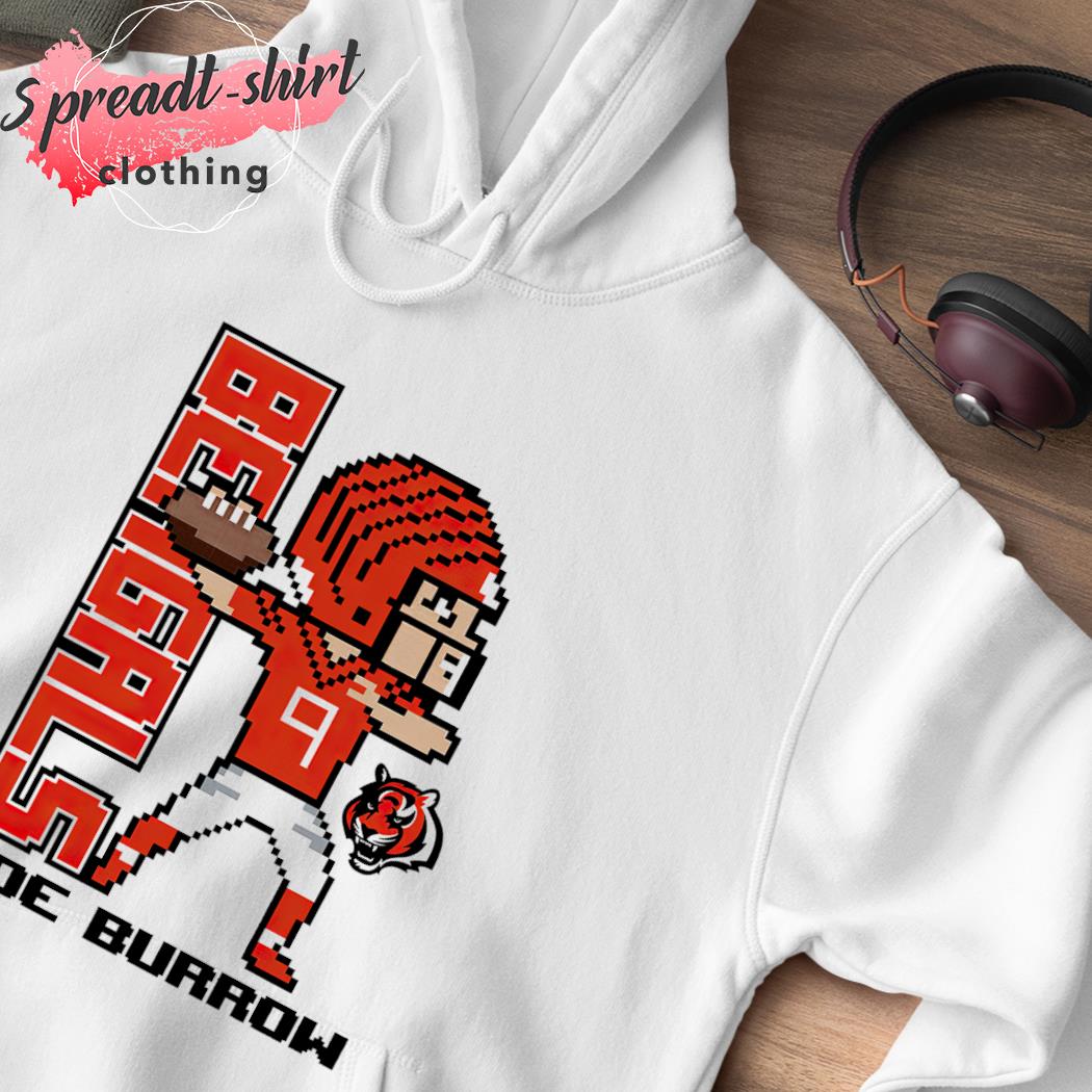 8-Bit Player - Cincinnati Bengals Pullover Hoodie for Sale by