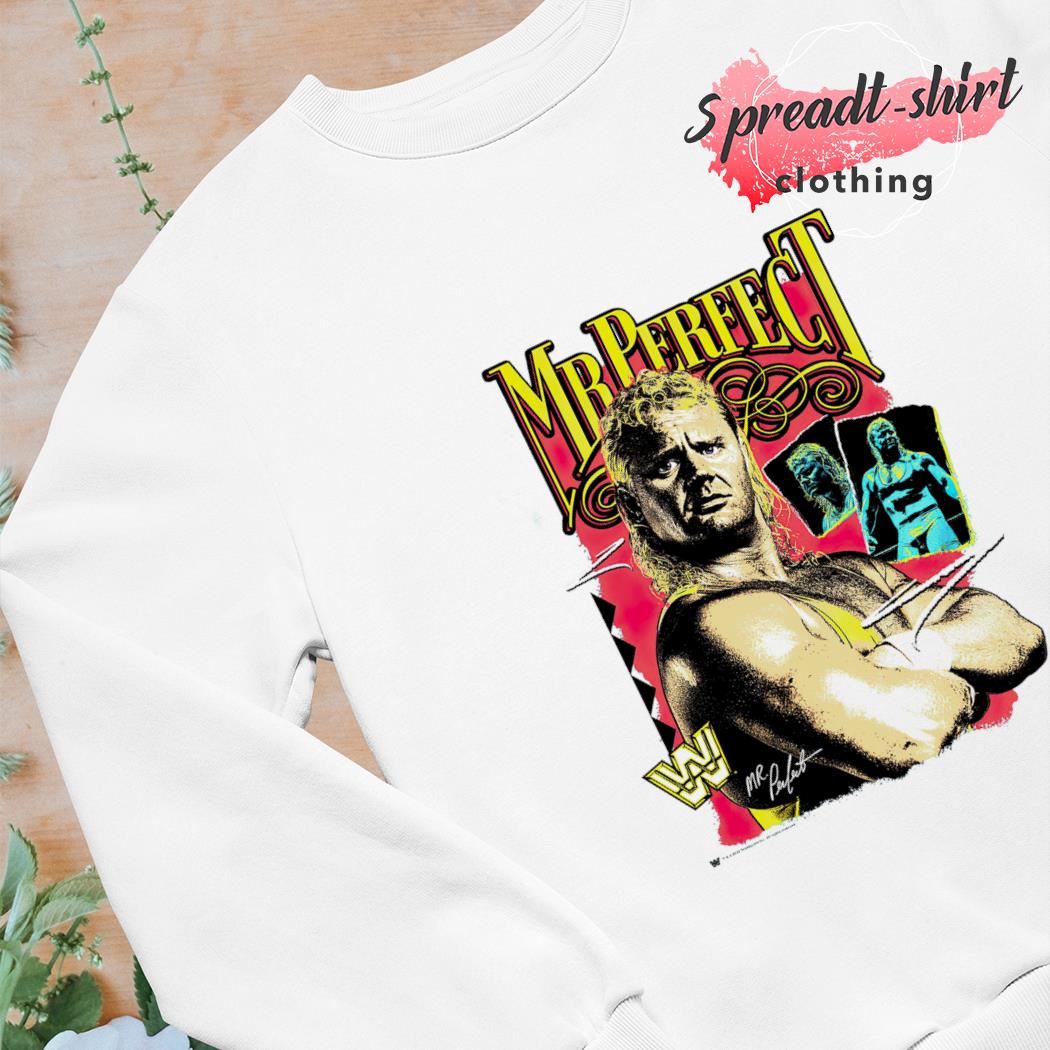 Arkæologiske Afgang til Resonate Mr. Perfect Neon WWE signature shirt, hoodie, sweater, long sleeve and tank  top