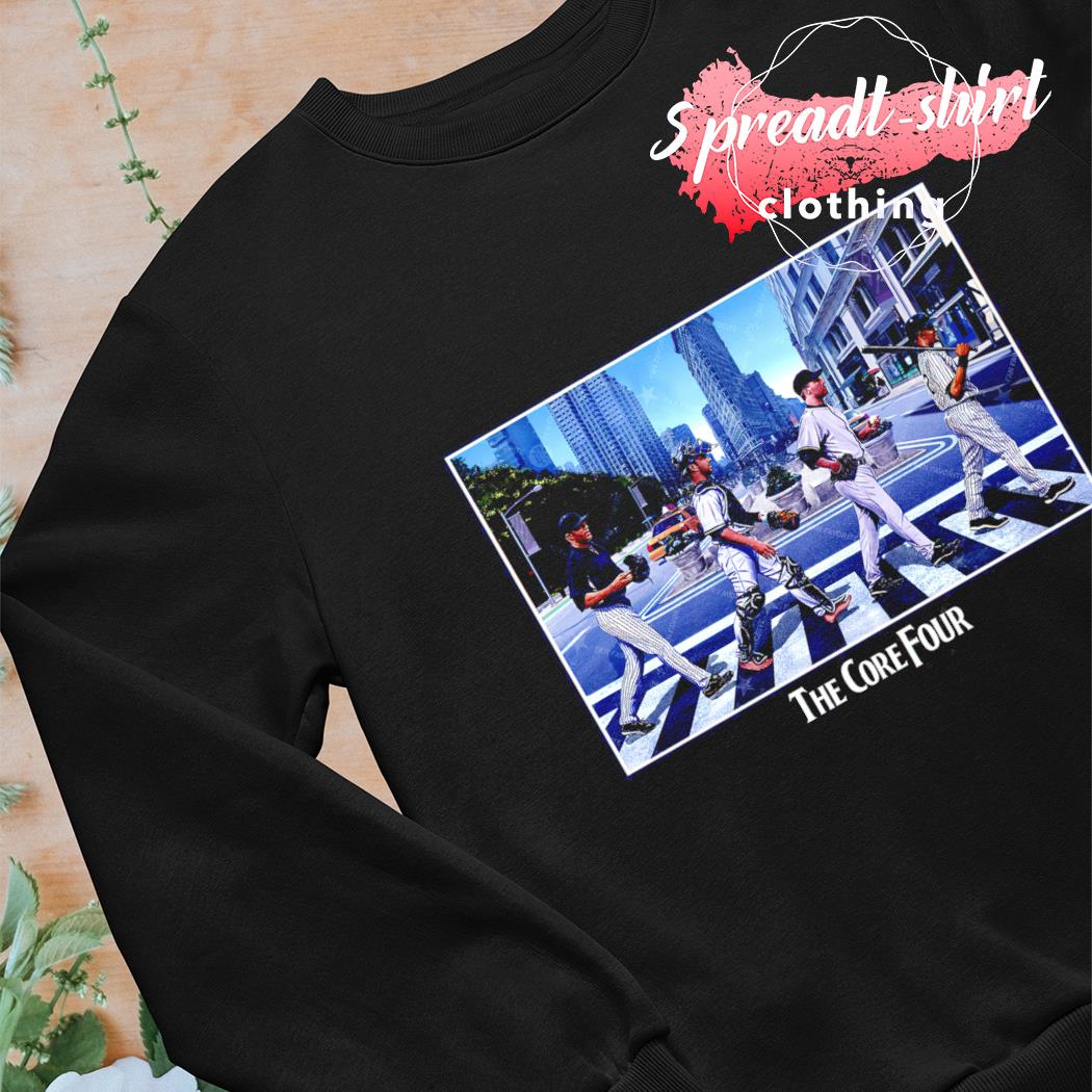 New York Yankees The Core Four Abbey Road shirt, hoodie, sweater, long  sleeve and tank top